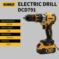 DEWALT DCD791 Compact Cordless Drill Brushless Motor Drill Screwdriver Multi functional Drive Home Rechargeable Electric Tools 2