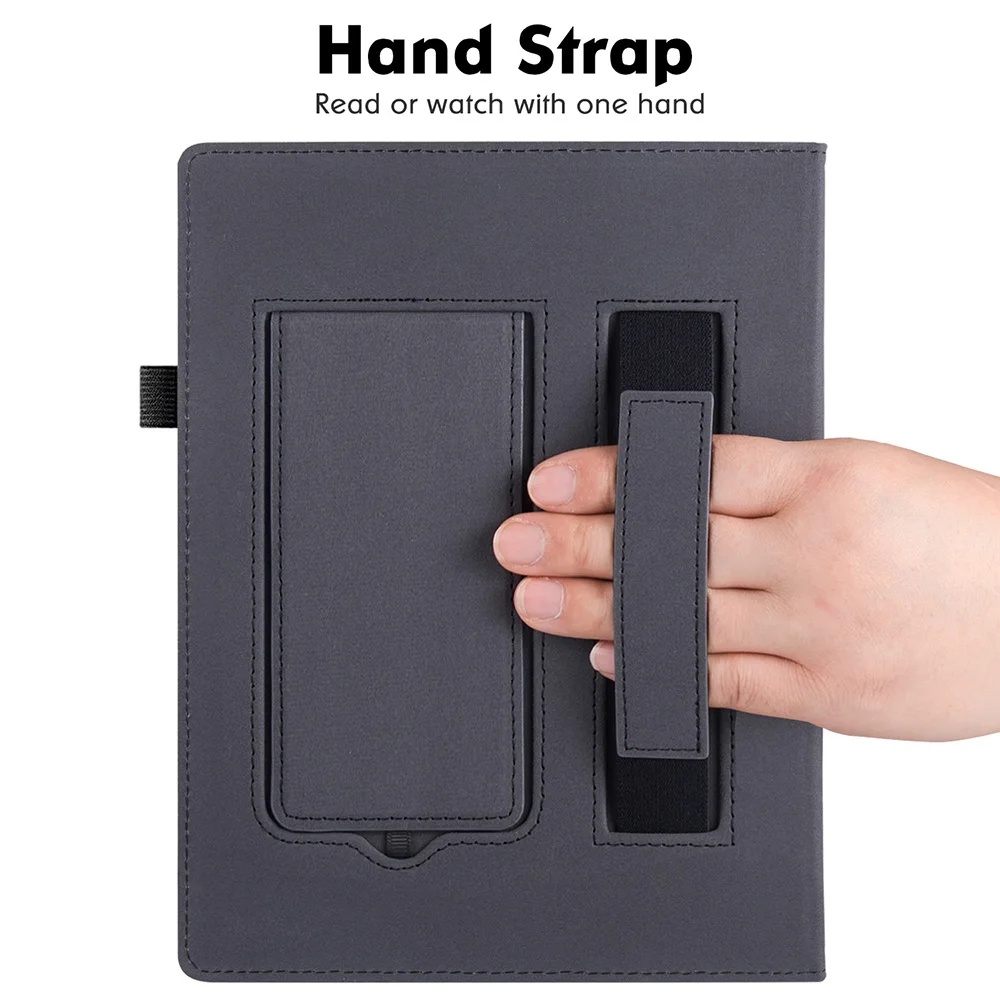 Stand Case for New Onyx Boox Tab Mini C/Onyx Boox Tab8 - PU Leather Folio  Sleeve Cover with Hand Strap/Auto Sleep and Wake - AliExpress