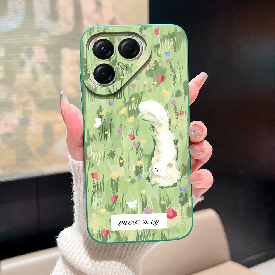 Pretty Flower Soft Silicone Full Protection Phone Case