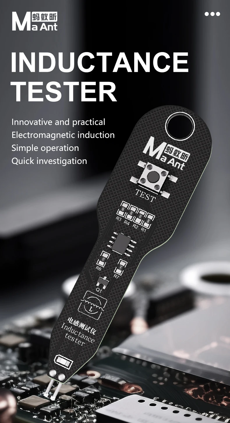 MaAnt M093 Motherboard Spule Tester Induktor Detektor Werkzeug für PC Reparatur Elektromagnetische Induktion Schnelle Fehlerprüfung – Detail 1