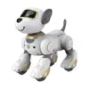 Educational Robot Puppy Robot Pet Remote Control Robot Dog Toy for Toddlers Touch-sensing Stunt Puppy with Programming for Boys 5