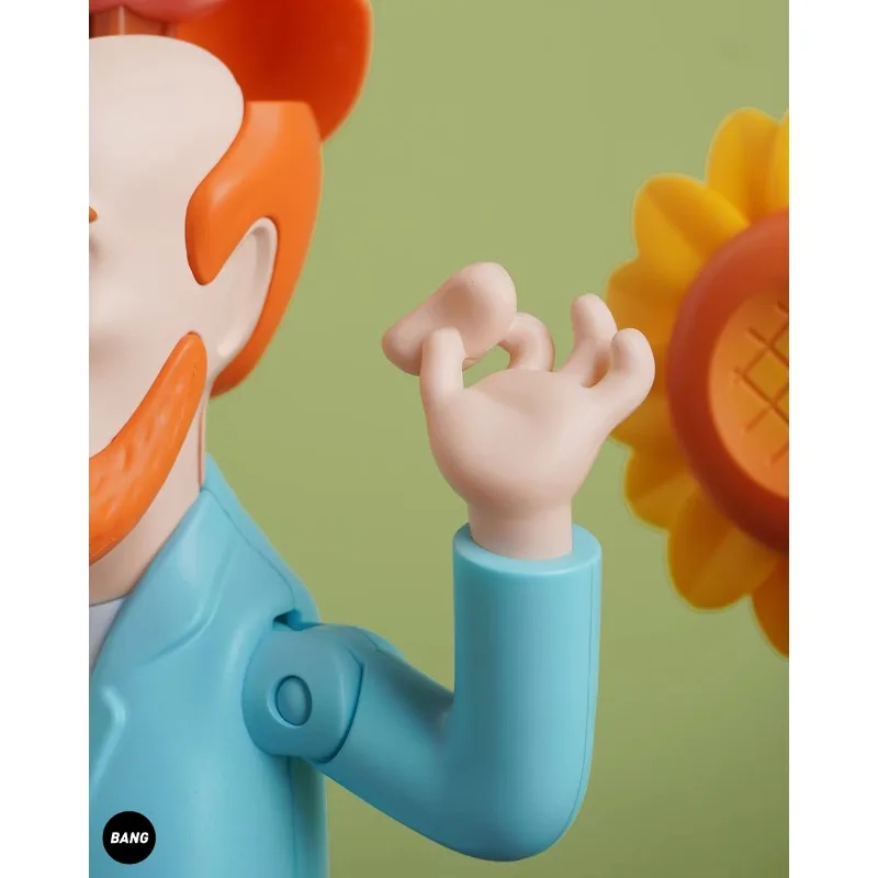 Moving Toys Vincent Willem Van Gogh Funny Art Action Figures Collection Model Creative Ornaments Birthday Gifts - 5