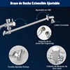 8/10Inch Bathroom Shower Set Adjustable High Pressure Shower System with 5mode Hand Showerhead Stainless Steel Shower Faucet Set 4
