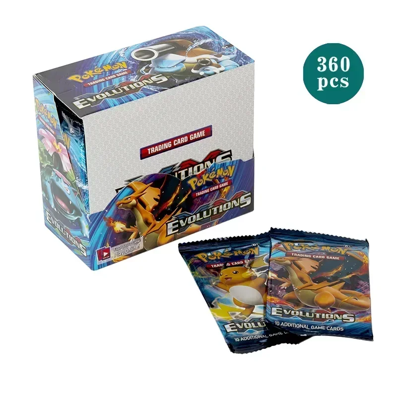 thumbnail image 1 of New 360Pcs Box Card Shining Fates Style English Booster Battle Carte Trading Card Game Collection Cards Toys Kids Gifts, 1 of 5