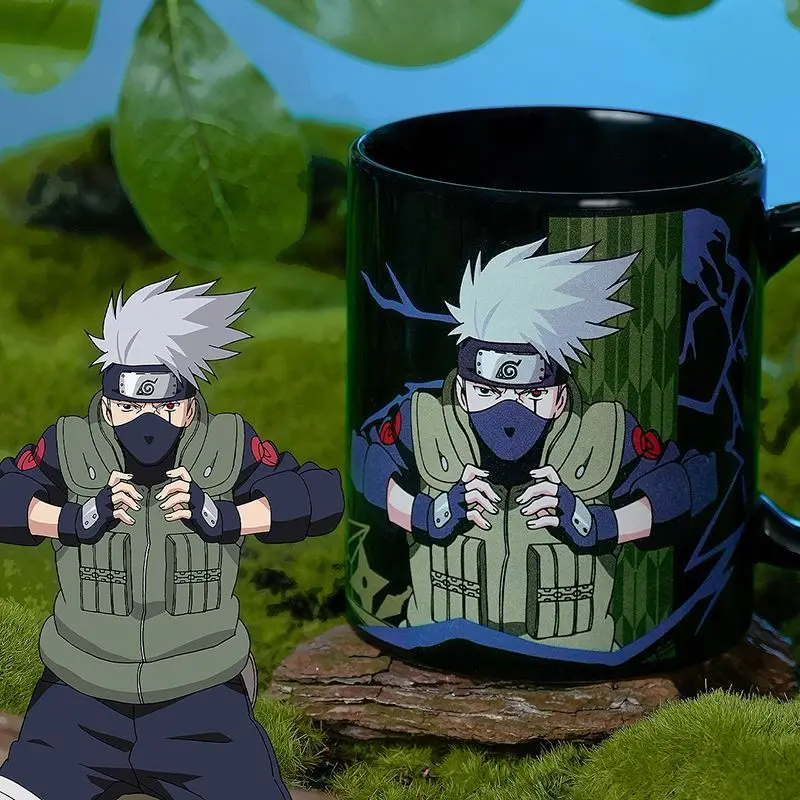 Personalized Naruto Hinata & Sasuke Color-Changing Ceramic Mug