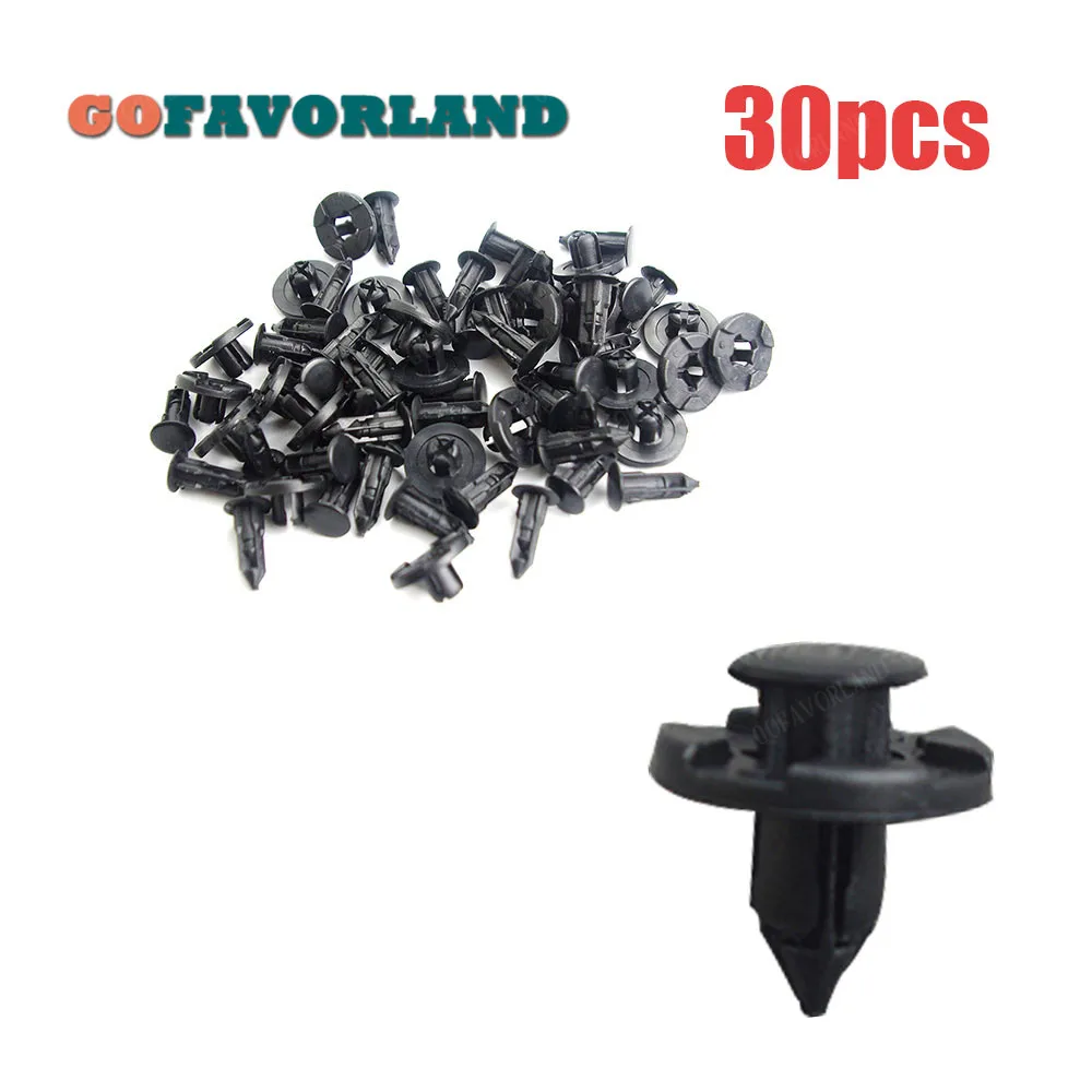 Be In Your Ind Kunststoff-Zierleisten-Clips Für Stoßstangen, Otorschilder, Schalen