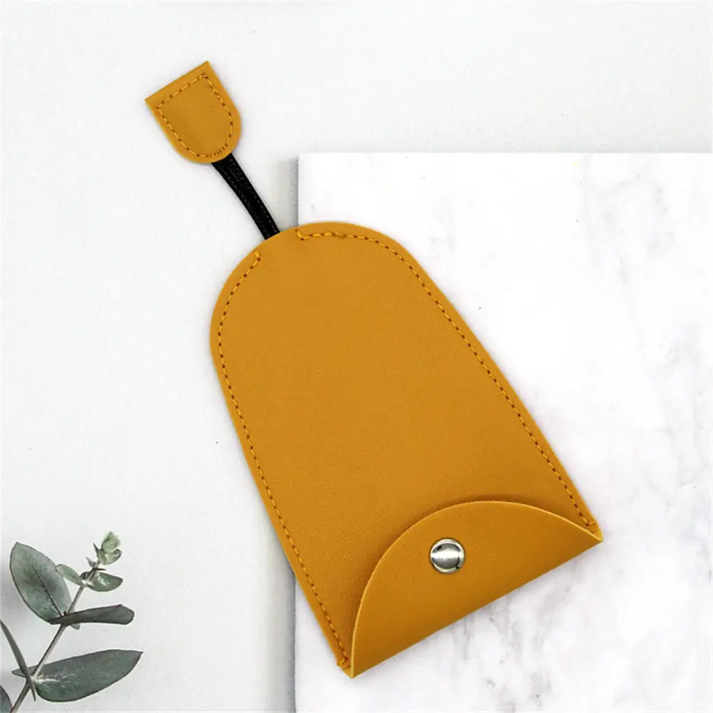 Elegant PU Leather Key Organizer & Pouch with Keychain