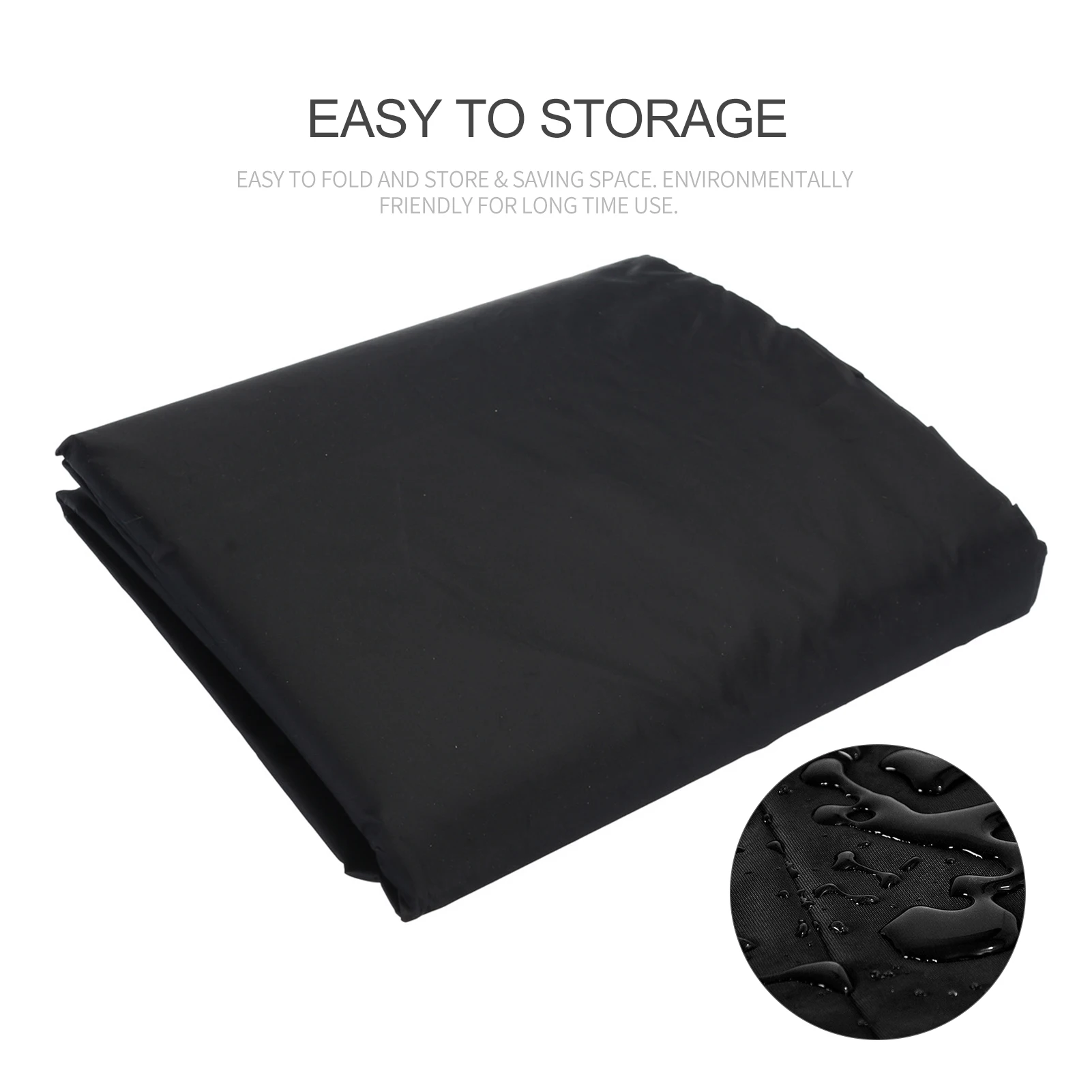 Outdoor Patio Furniture Covers Waterproof Table Chair Set Covers Windproof Tear-Resistant UV Round Cover for Outdoor Garden