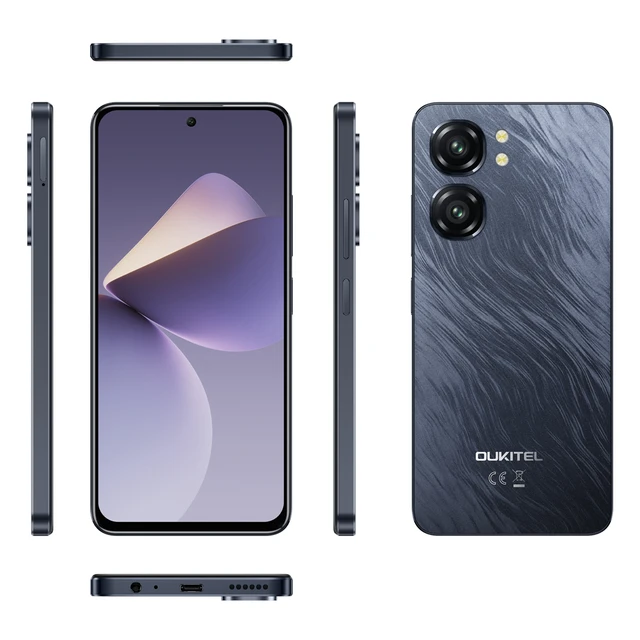 OUKITEL C58 PRO Smartphone - 5150mAh Battery, 24(6+18)GB+256GB