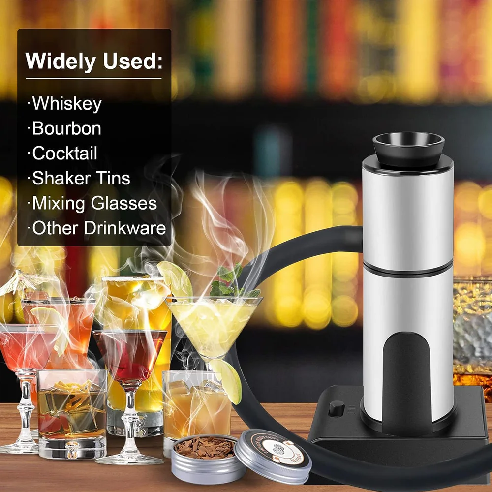 Pistolet à Fumer portatif Smoking Gun Fumeur d'aliments froids pour