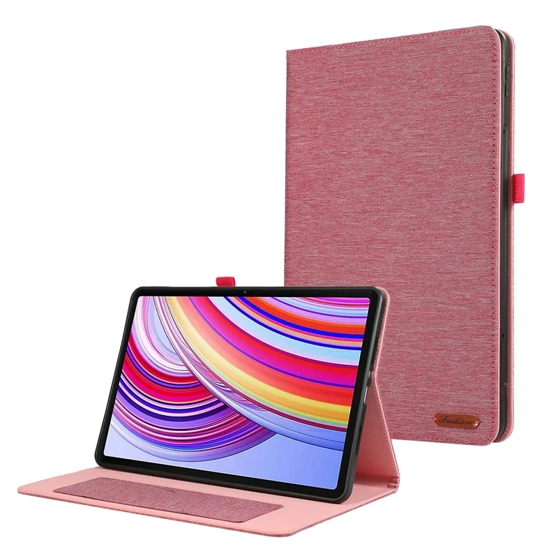 Cowboy Fabric Flip Stand Tablet Case Shell