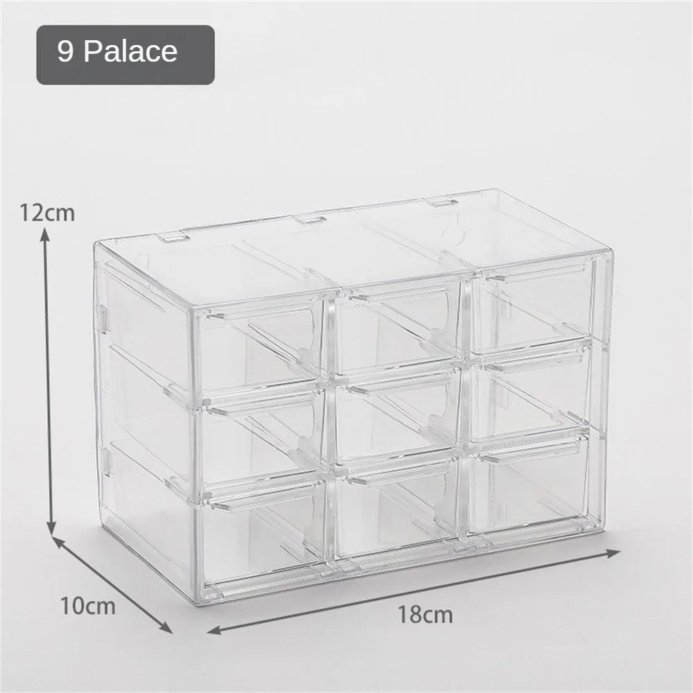 

Cosmetic Storage Shelf Convenient Hanging Multi-purpose Practical Transparent Storage Accessories Jewelry Box New Dustproof