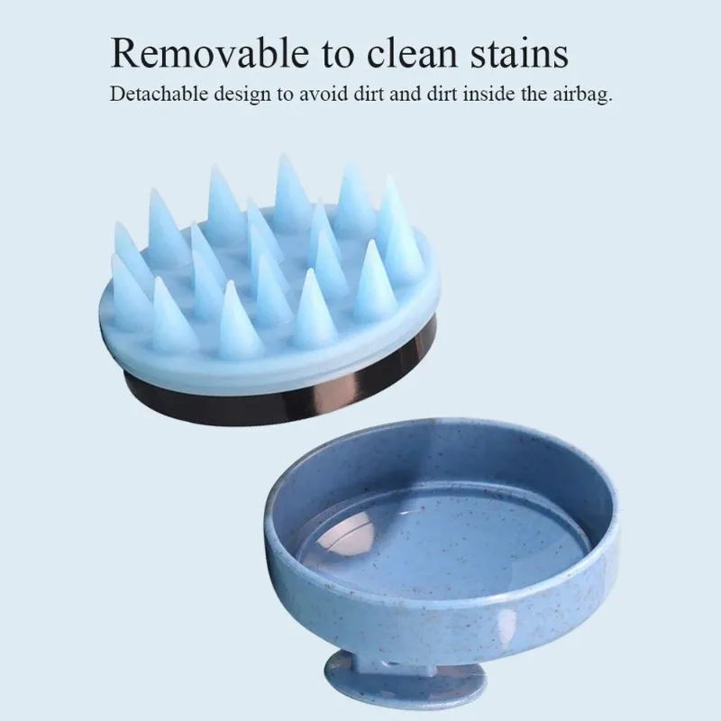 Silicone Scalp Massage Comb Hair Washing Brush for Itching Relief