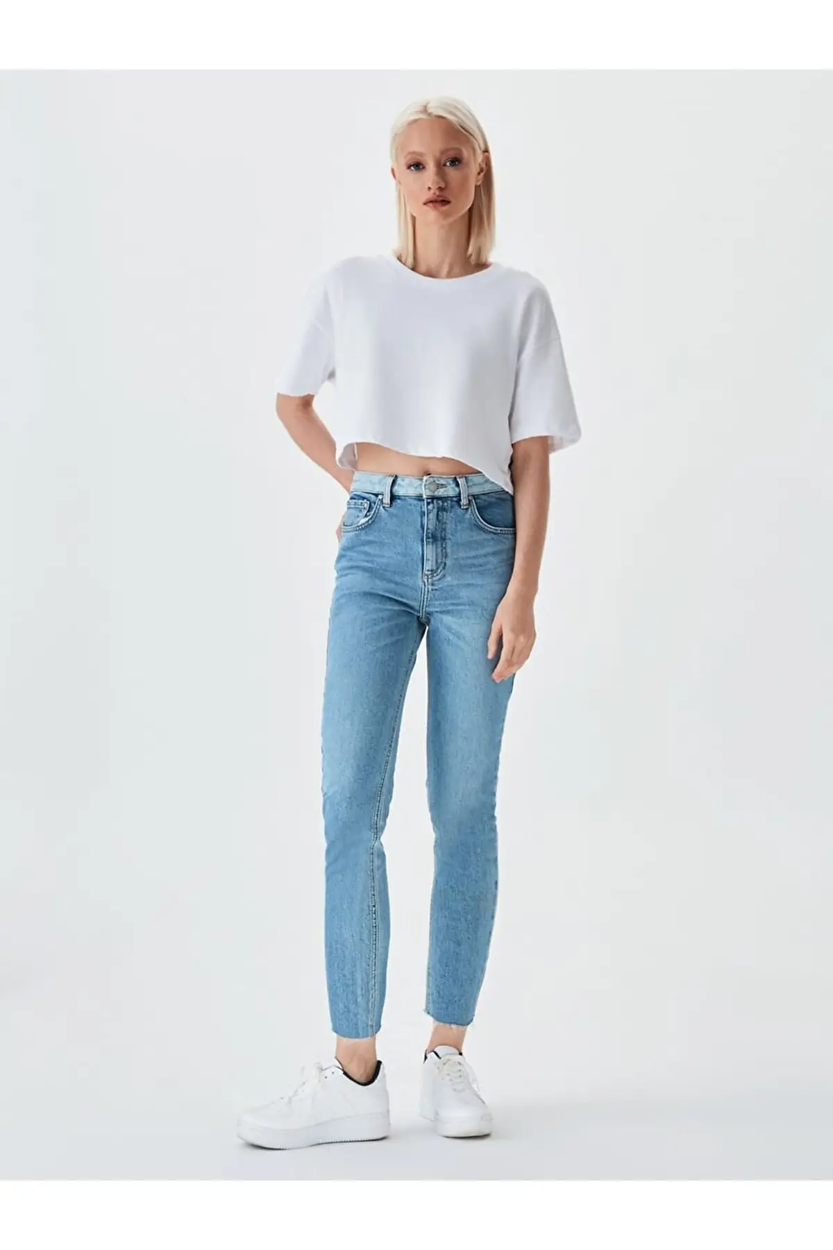 

Ronna High Waist Slim Pants