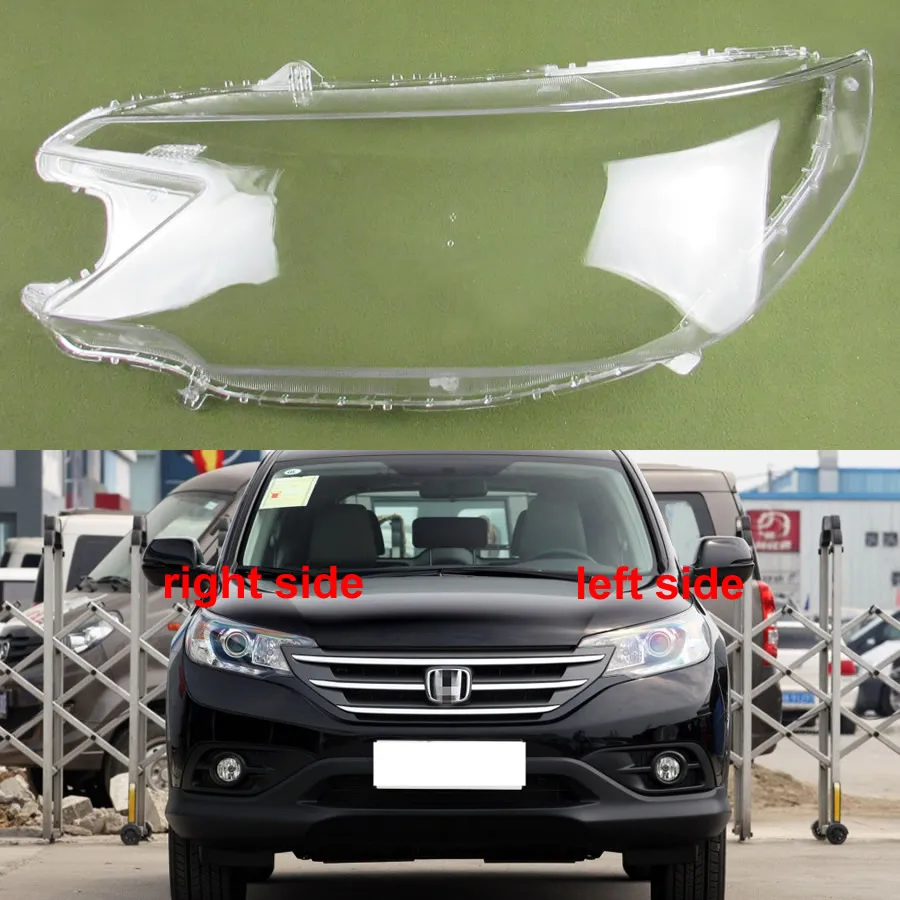 Transparent Lamp Shade Headlight Shell Headlamp Cover For Honda Crv