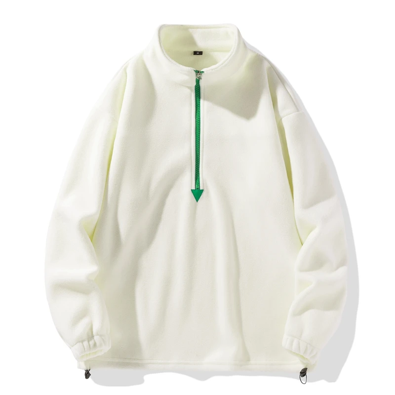 

2023 Hot New Autumn and Winter Mens Ollie Sweatshirt Shaker Half-zipper Splicing Sweatshirt Men Stand-up Collar Loose Tops Male