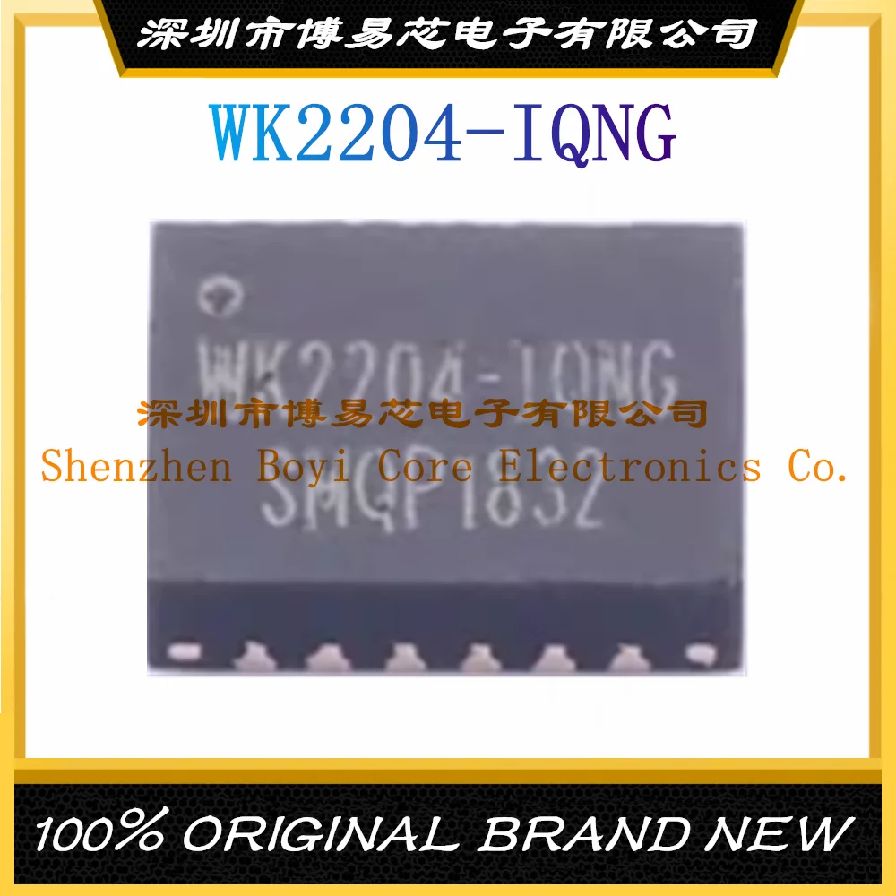 WK2204-IQNG Package QFN-24 New Original Genuine Interface IC Chip new original adm206earz rs 232 interface integrated circuit package soic 24