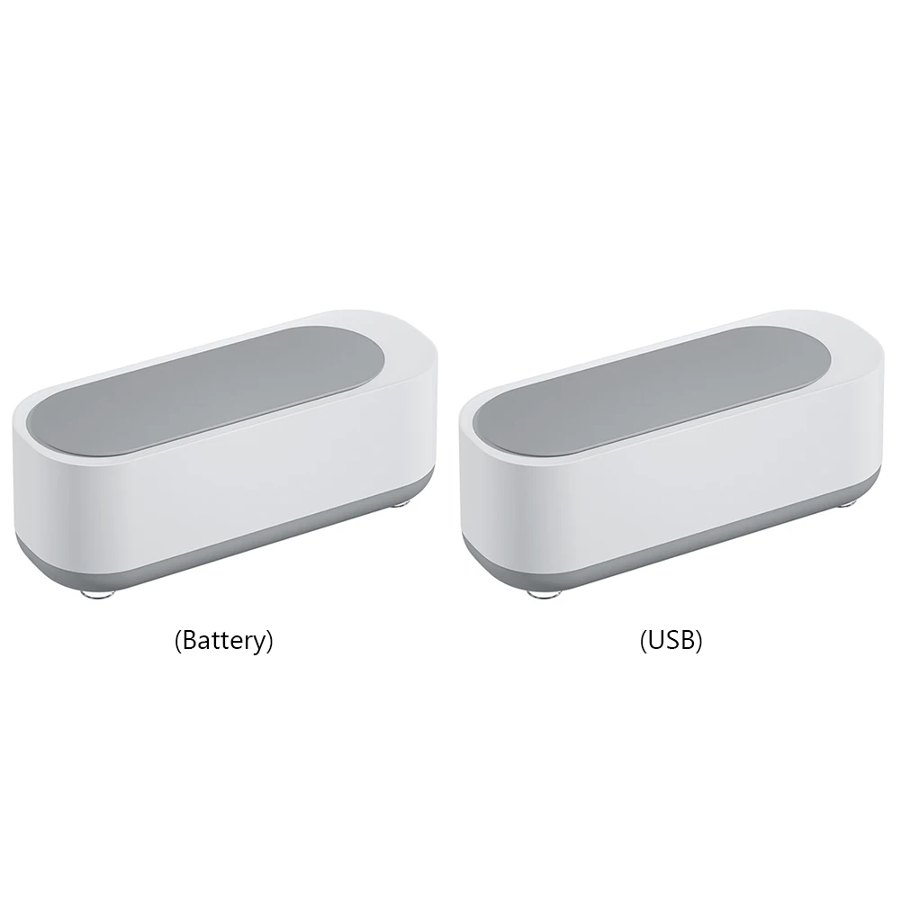 Plastic Vibration Wash Cleaner Multipurpose Ultrasonic Jewelry Cleaner Portable Electric Simple Operation for Everyday Objects