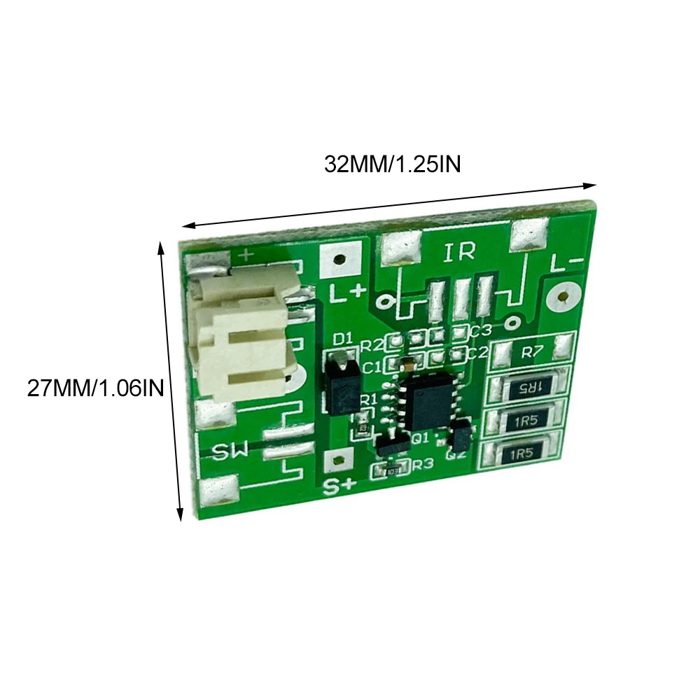 Module De Contrôleur De Lampe Solaire, Carte De Circuit Imprimé De Panneau  De Lampe Solaire 11.1V, Accessoires De Lampe Solaire 3.7V Petits Pour Le  Jardin Extérieur