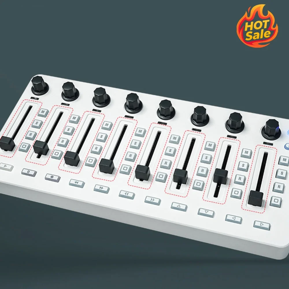 무선 MIDI 컨트롤러 BT 연결 USB 컨트롤러 믹서 대부분의 전자음악 악기에 사용 가능한 무선 컨트롤러