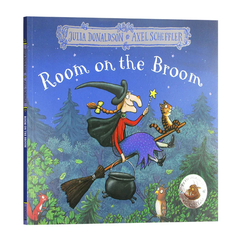 

Room on the Broom, Julia Donaldson,Children's books aged 3 4 5 6, English picture books, 9781509804771