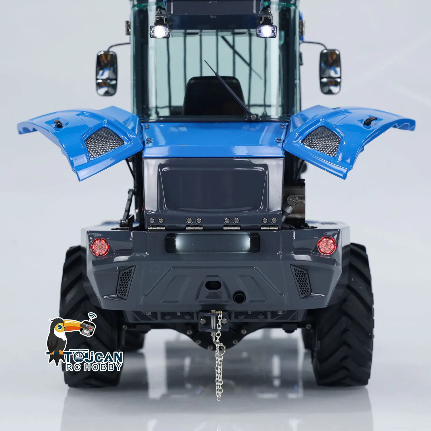 LESU 1/14 AT1050 Hydraulic RC Telescopic Arm Loader Fork Truck Radio Control Painted Finished Trucks Cars Sound Vehicle Boy Toys 4