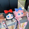 Cute Wallet Kawaii Princess Crossbody Bag Silicone Coin Purse Waterproof Shoulder Bag Cartoon Wallet for Teen Girls Women 3
