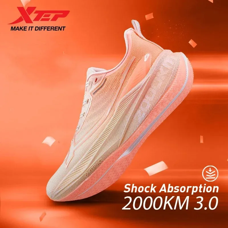 Xtep 2000km 3.0 Running Shoes For Women 2025 Spring Sneakers