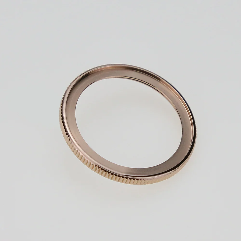 Premium 316L Stainless Steel Coin Edge Watch Bezel