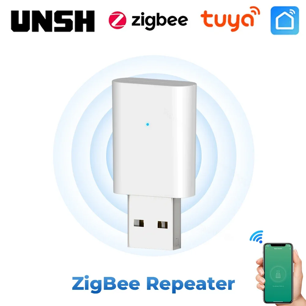 

USB-ретранслятор сигнала Tuya ZigBee, усилитель сигнала для умного дома, помощник в автоматизации