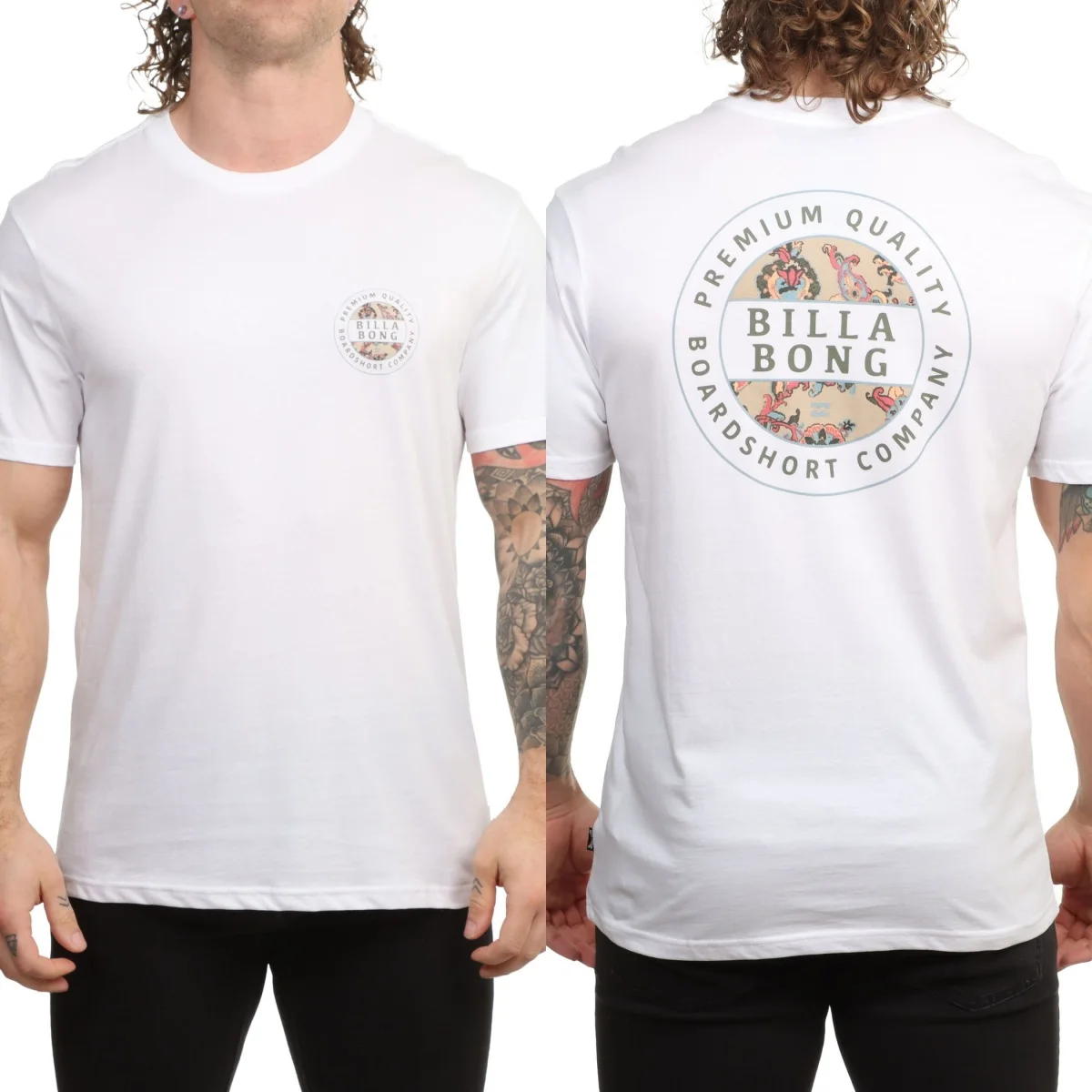 Summer Fit Billa Surfing Bong Grafik-Baumwoll-T-Shirt, Unisex, Sommer, kurzärmelig, modisches Marken-T-Shirt, luxuriöses, lässiges Vintage-T-Shirt