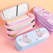 

Large Capacity Pencil Case School Students Stationery Pen Storage Bag Supplies Pen Box Pencil Cases Office Stationary Supplies