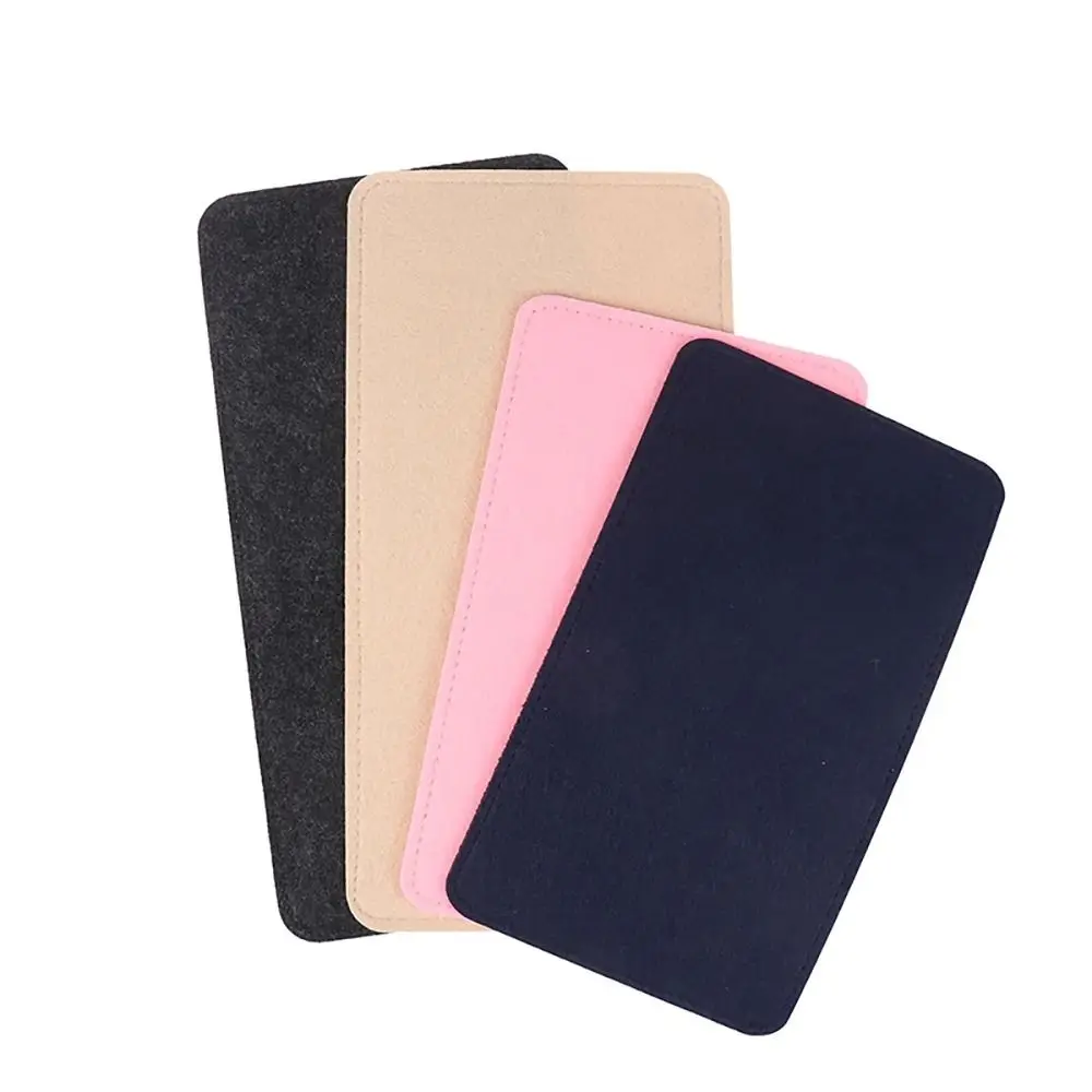 1Pcs Cosmetic Makeup Felt Base Shaper Felt S/M/L Bag Bottom Plate Anti Collapse Blue Black Pink Beige Bag Support Pad