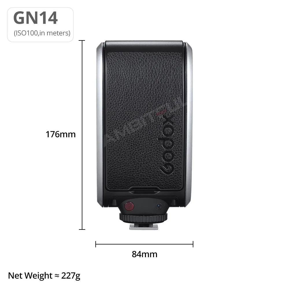 Godox GN14 Lux Senior Retro Camera Flash Light 7 Levels Speedlite Universal for Canon Sony Nikon Fuji Olympus Photography Camera 2