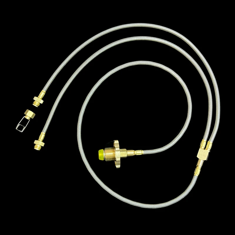 Адаптер для туристической горелки, цилиндр сжиженного углеводородного газа, муфта, адаптер для розлива пропана, предназначен для корейских горелок