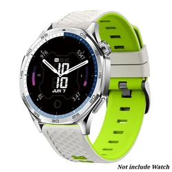 Silicone Sports Strap Band - 22mm Universal Bracelet - Huawei GT5 - 5Pro 46mm (StarGr)