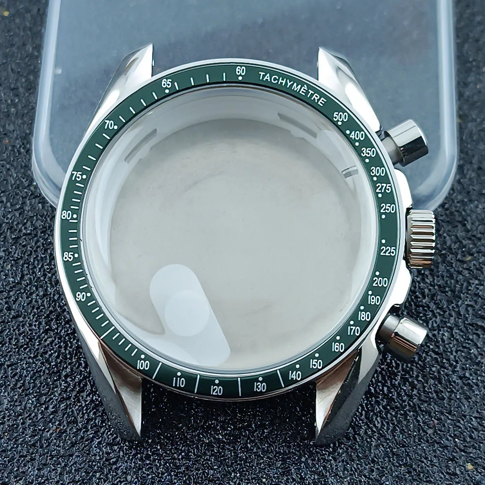 Men's Metal Watch Case - 39.7mm, 20mm Strap Compatible, Watch Accessories & Parts with Box