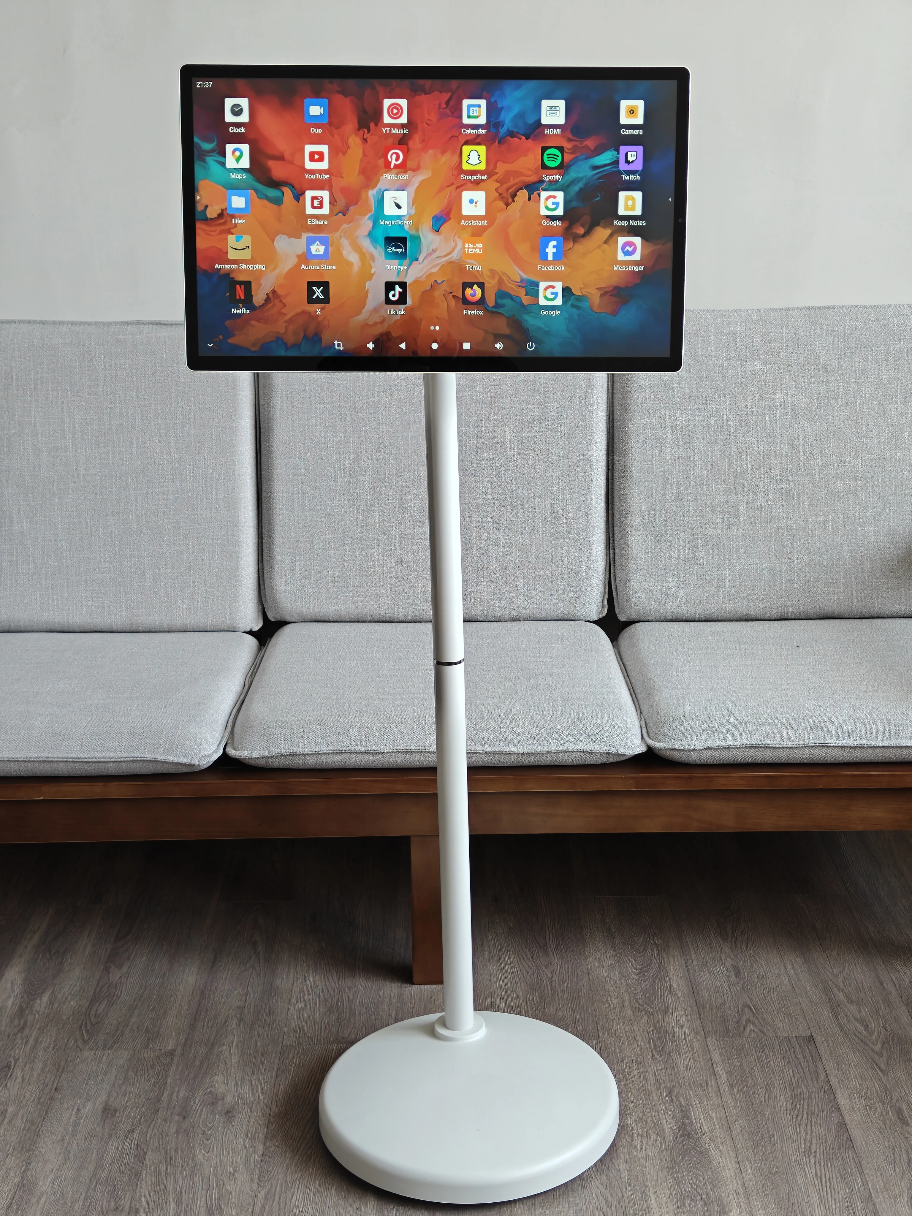 24 Inch Smart TV Android 13 Tablet Live Streaming Machine Touch Screen Monitor w