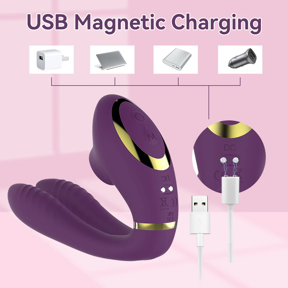 Clitoral Suction Vibrator 10 Speed Oral Stimulation Sex Toy_voghion.com