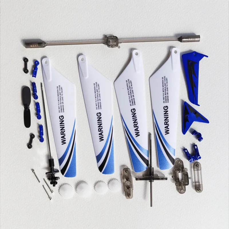 Syma S107G S107 RC Helicopter Spare Parts Main Blades, Tails, Props, Balance Bar, Shaft, Replacement Gear Accessories 3