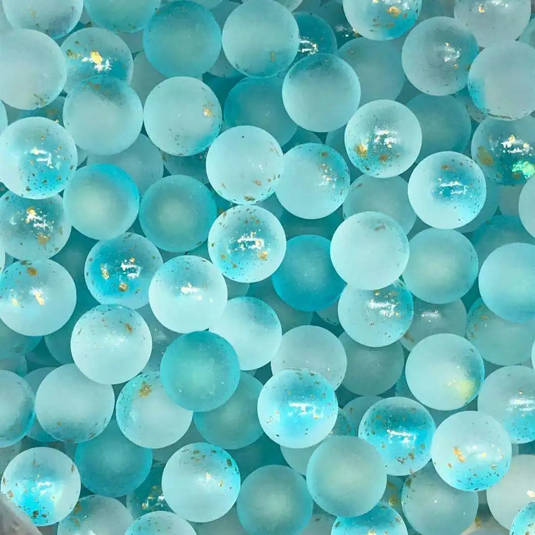 

10pcs Glass Ball 12Mm Colorful Cream Console Game Stress Pinball Machine Cattle Small Marbles Pat Toys DIY Home Decor