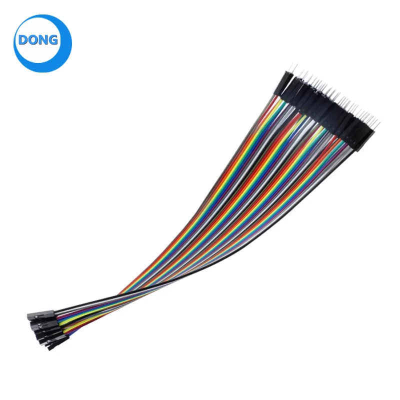 20cm 40Pins Jumper Wire Male to Female DuPont Wire (Male-Female M-F) For DIY Breadboard Arduino Raspberry Pi Multiple dupont wire jumper cable kit