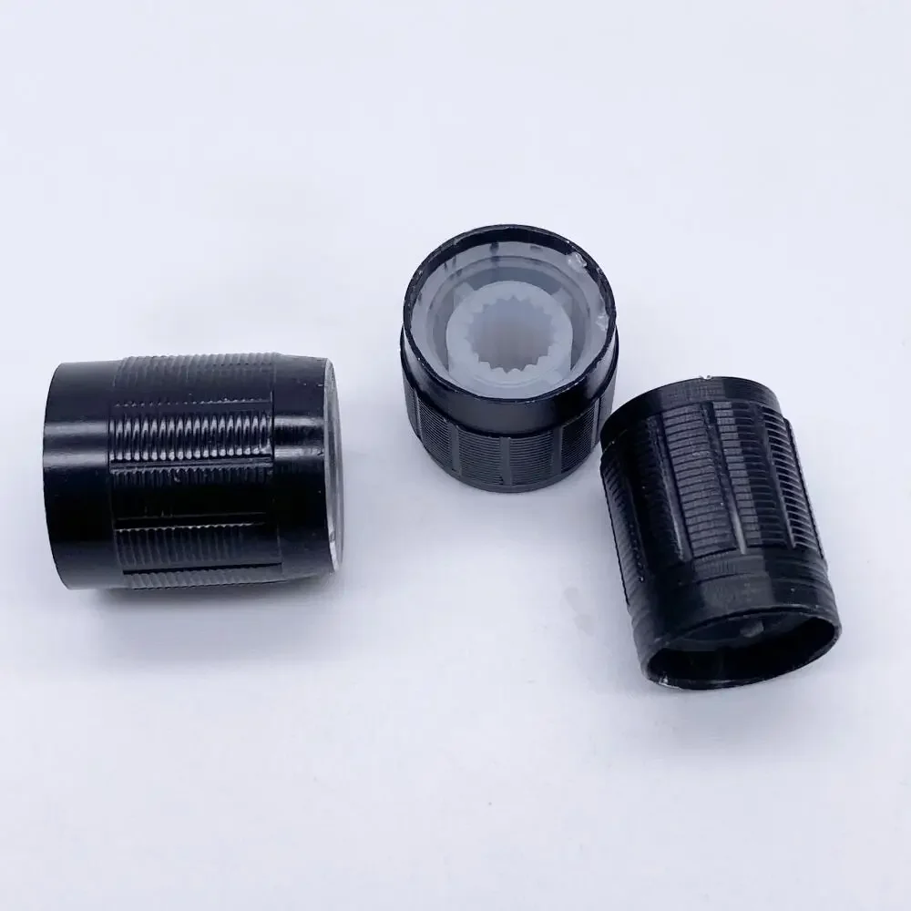 Aluminum Alloy Potentiometer Knob Cap For Electric Guitar 6mm Shaft Hole
