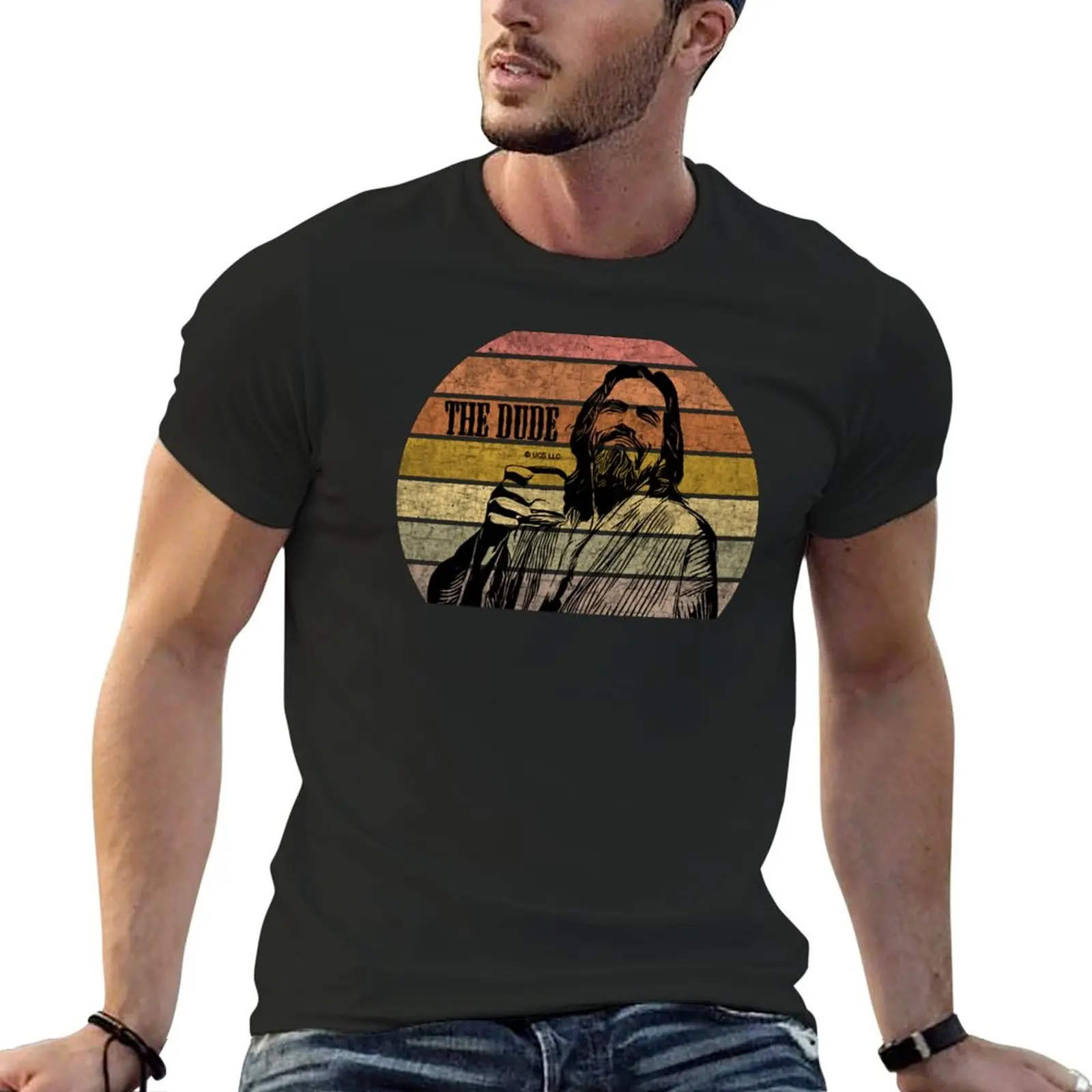 

The Big Lebowski T-shirt for a boy oversized oversizeds Men's clothing