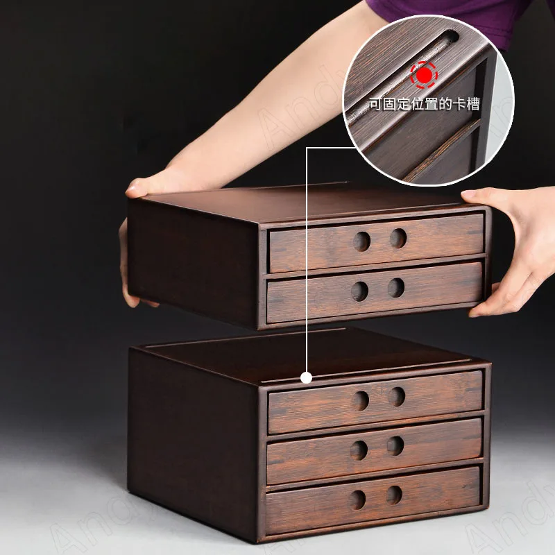 European Wooden Storage Box Handmade Simplicity Multi Layer Coffee Table  Drawer Boxes Bedroom Jewelry Organizer Home Decoration - AliExpress