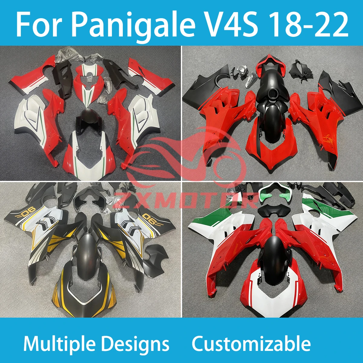 

Обтекатели корпуса V4S 18 19 20 21 22 для DUAKTI Panigale V4S 2018-2022