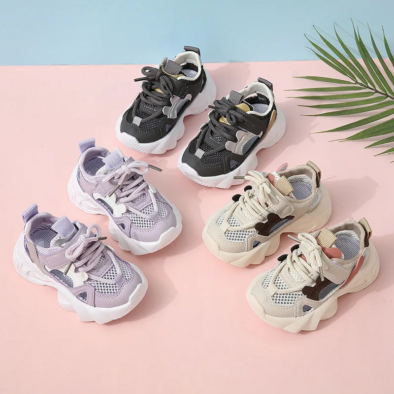 Lightweight Air Mesh Kids Running Beach Sandals