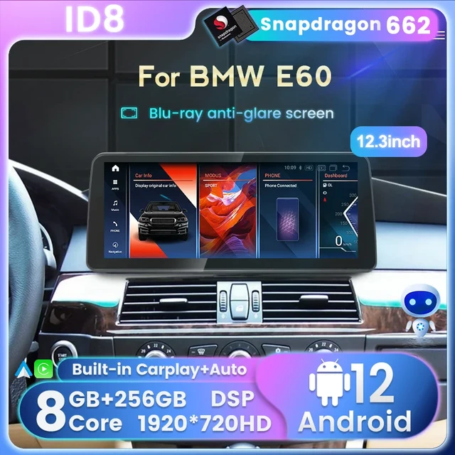 Android12 Voice control Car All-in-one For BMW 5 Series E60 e61 E62 E63 3  Serie E90 E91 CCC/CIC Auto Radio Multimedia Player GPS - AliExpress