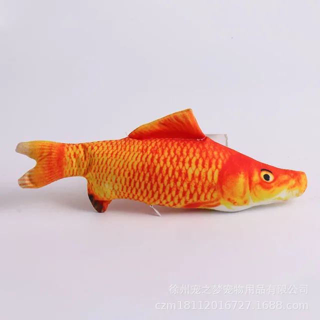 Simulation Fish Cat Toys Soft Plush Catnip Toy Interactive Cat Toys Gifts Funny 3D Fish Shape Doll Pet Supplies 3