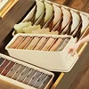 Home Furnishing underpants socks Storage and organizing box grid fabric art Storage drawer style Underwear storage box 3